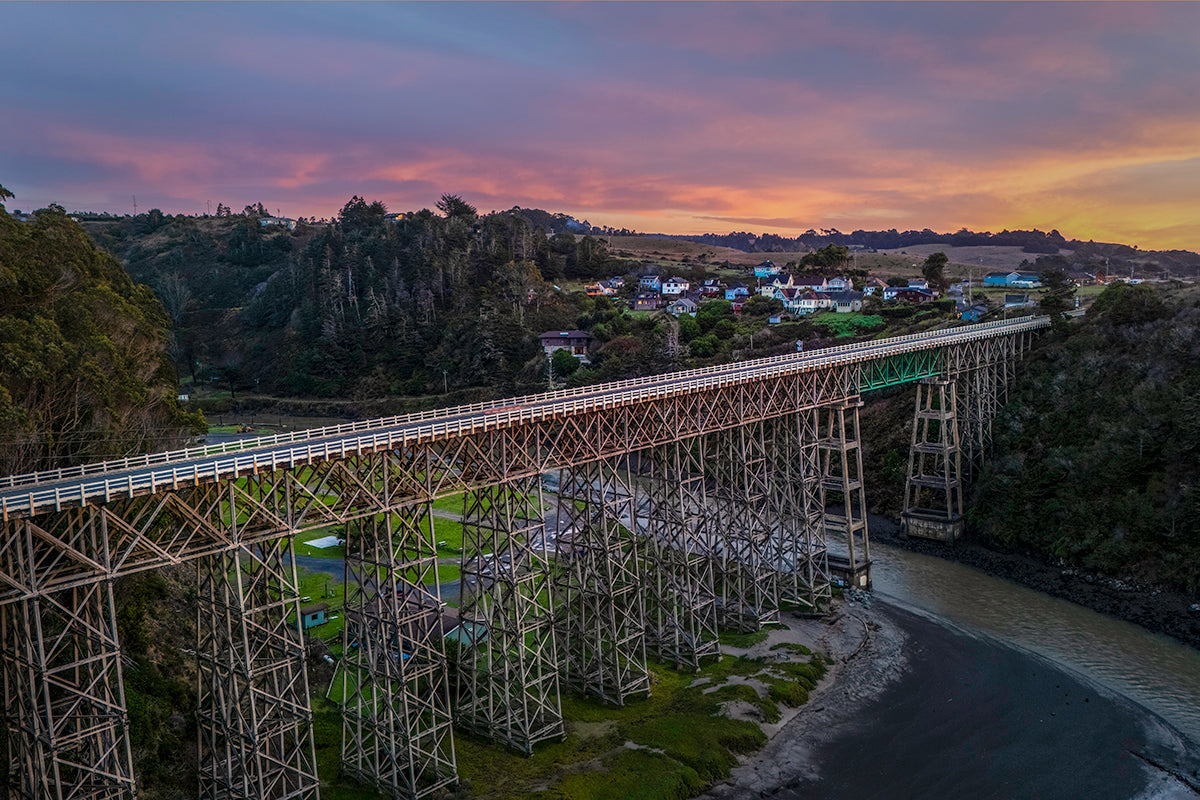 Albion Bridge Sunset