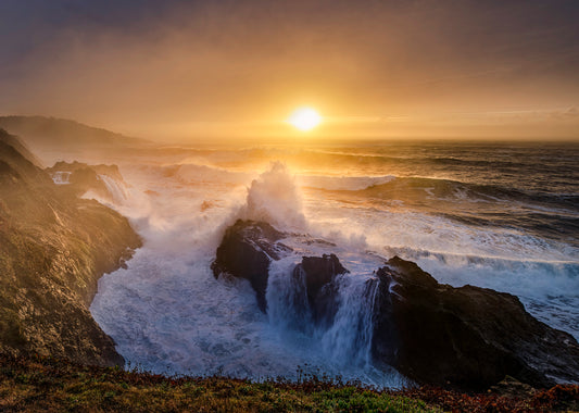 Big Wave Sunset