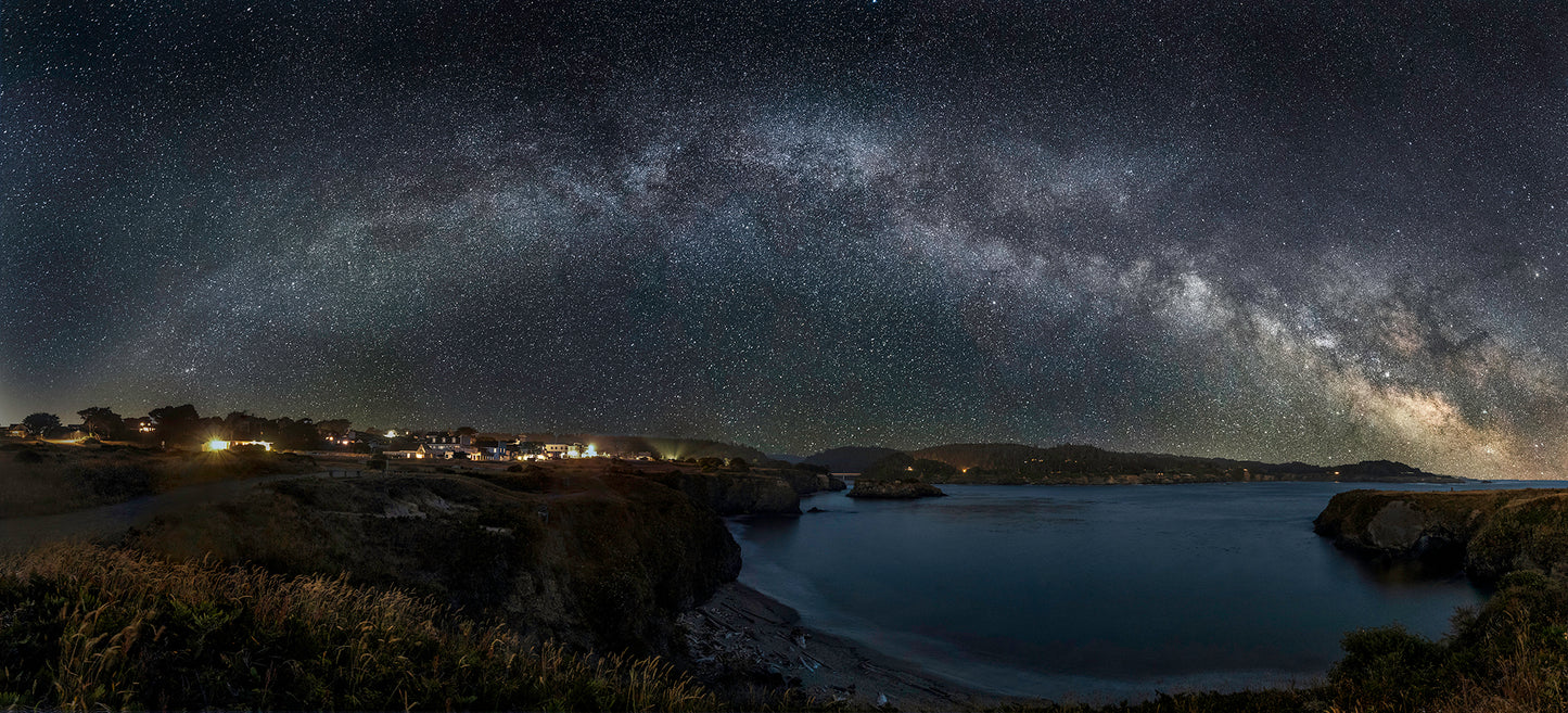 Mendocino Bay Milky Way