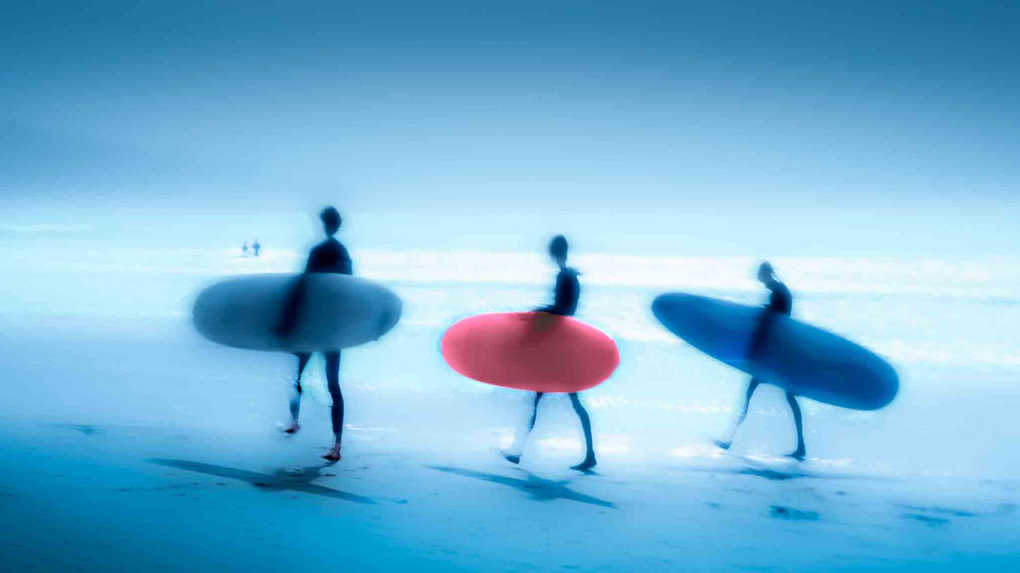 Surfers wave-hungry—for tomorrow....
