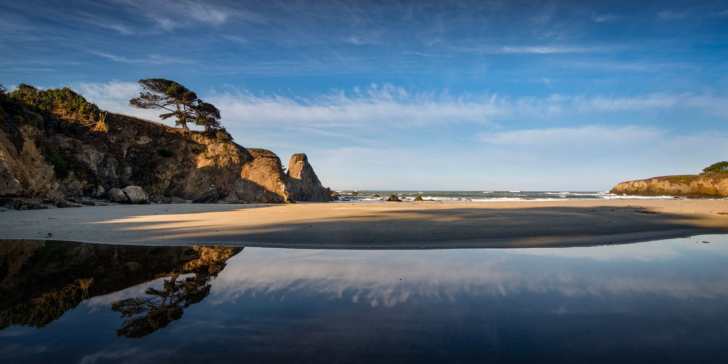 Hare Creek Beach Reflection