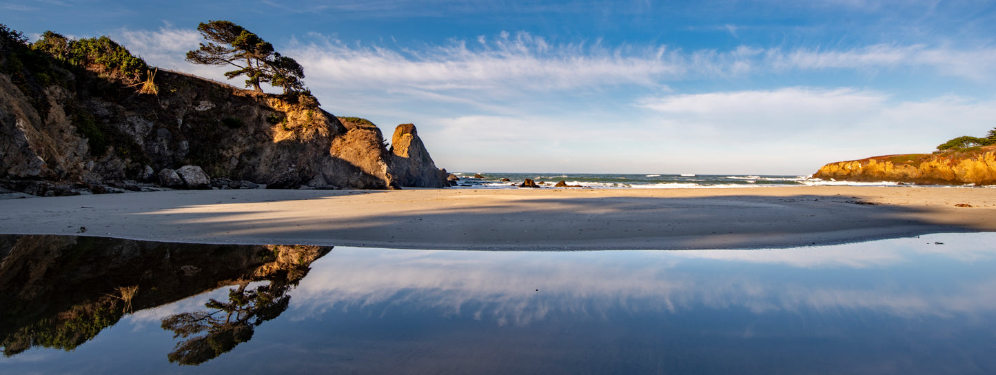 Hare Creek Beach Reflection