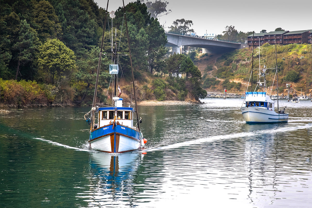 Coming In At Noyo Harbor