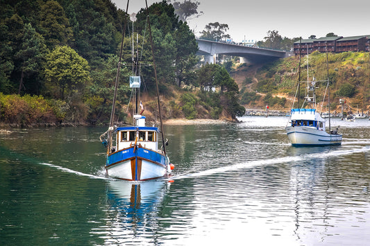 Coming In At Noyo Harbor
