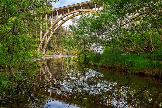Morning Reflection-Russian Gulch